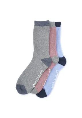 3 Pack Super Soft Midweight Cushioned Thermal Socks