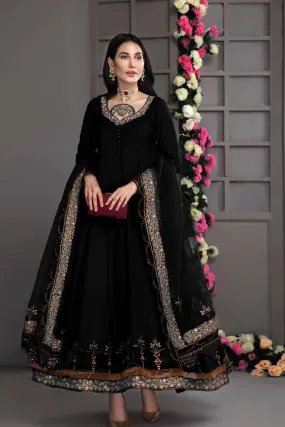 3 Pc Embroidered Organza Suit CMA21-25-B