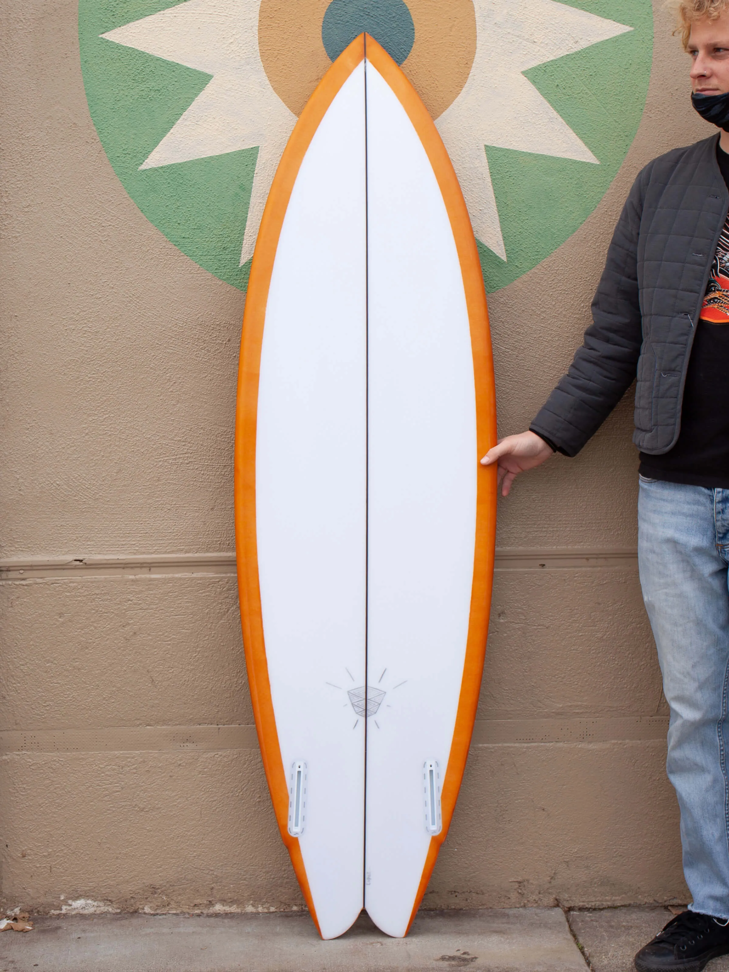 5'8 Alex Lopez Twin Fin