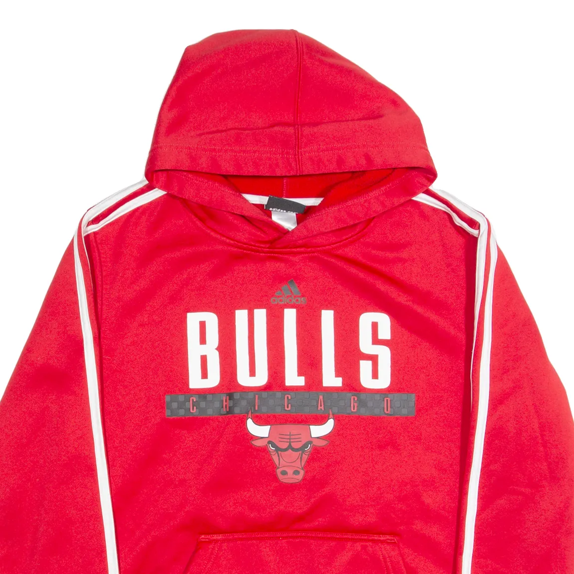 ADIDAS Chicago Boys Red Hoodie L