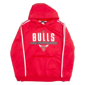 ADIDAS Chicago Boys Red Hoodie L