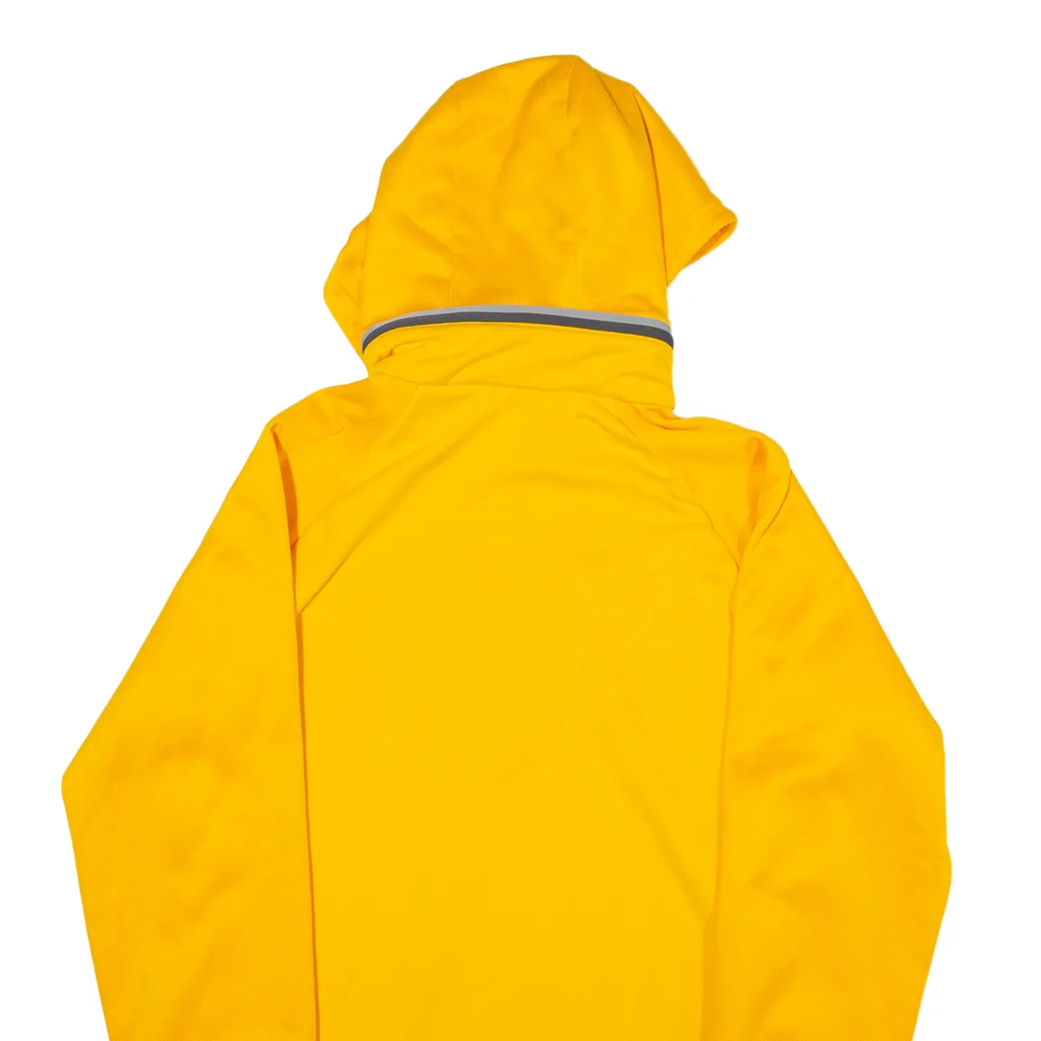 ADIDAS Mens Yellow Hoodie M