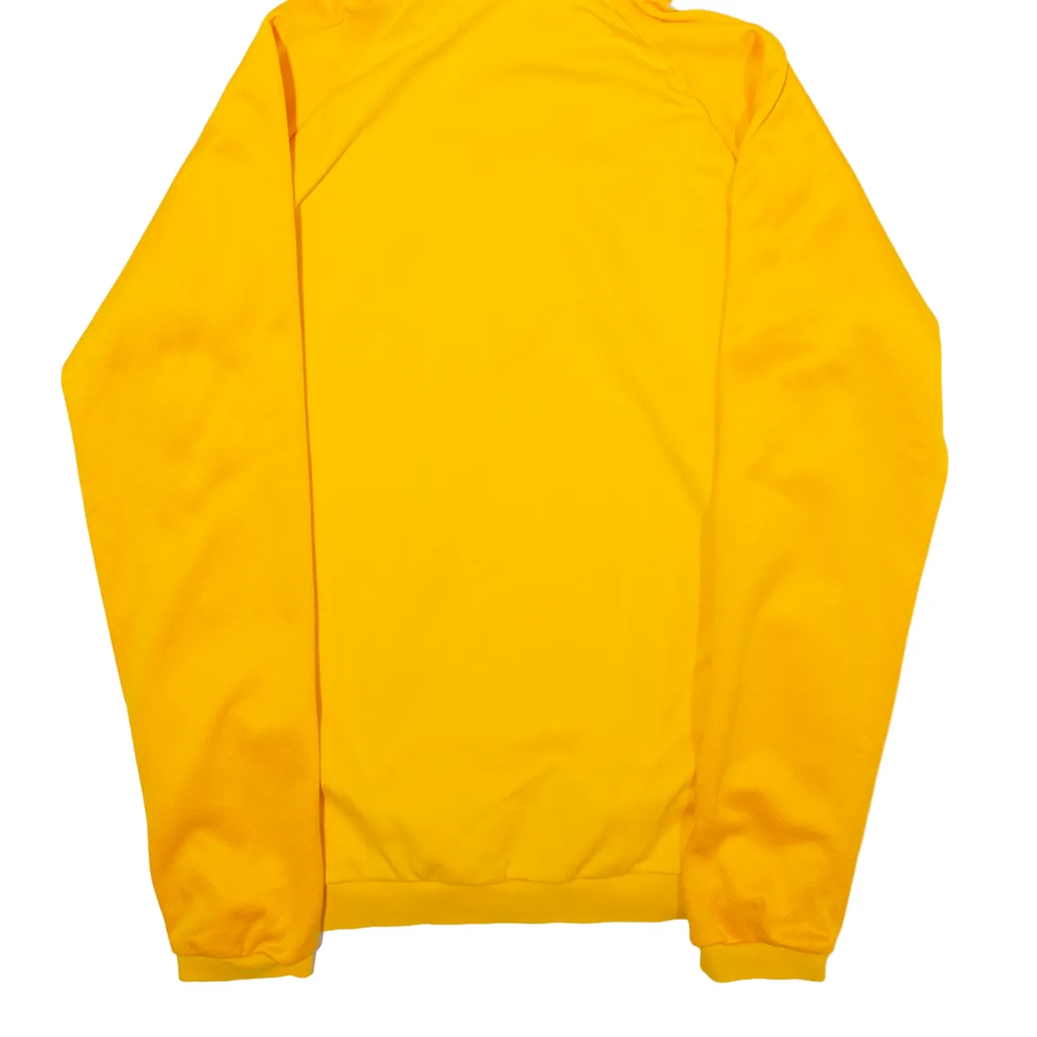 ADIDAS Mens Yellow Hoodie M