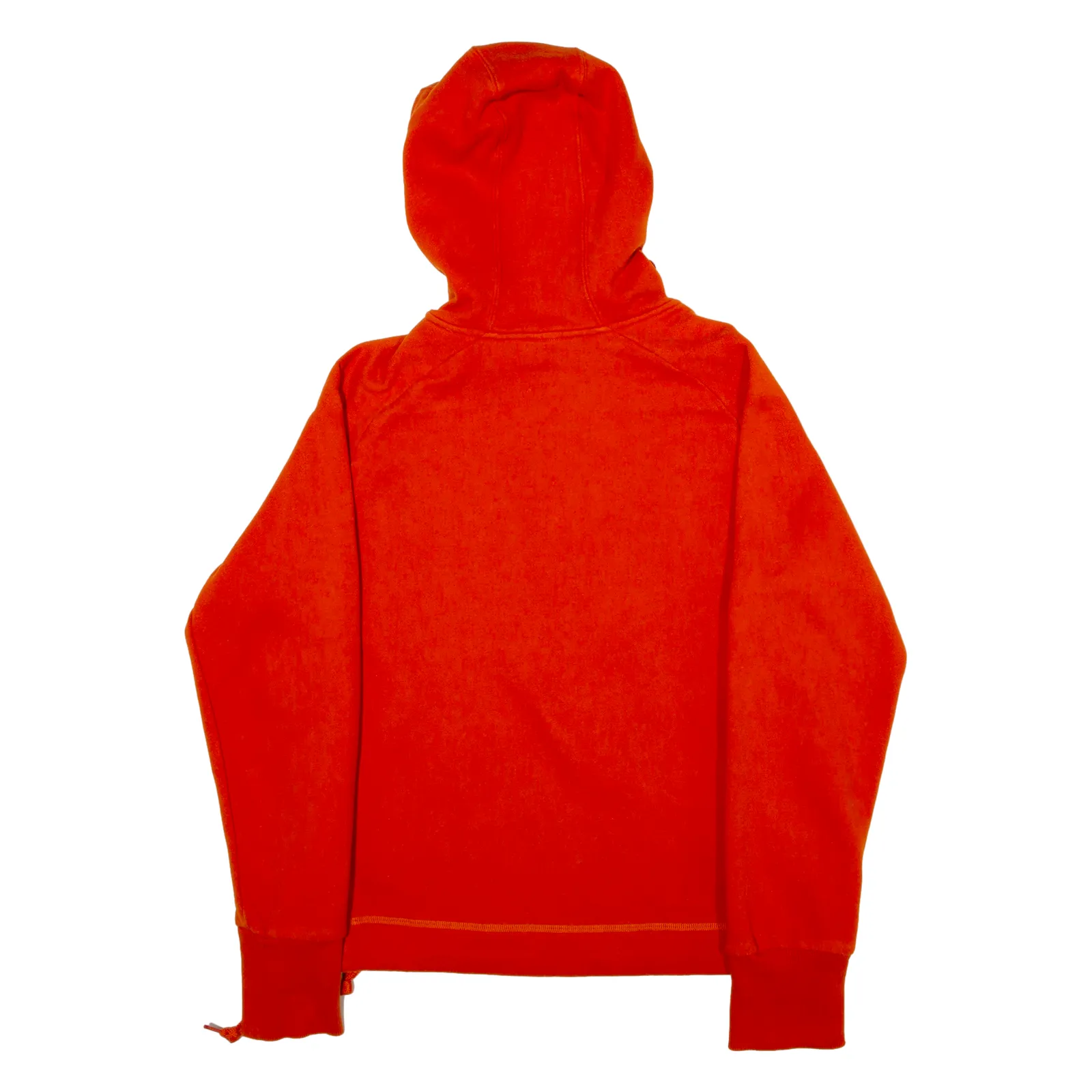 ADIDAS Womens Orange Hoodie UK 16