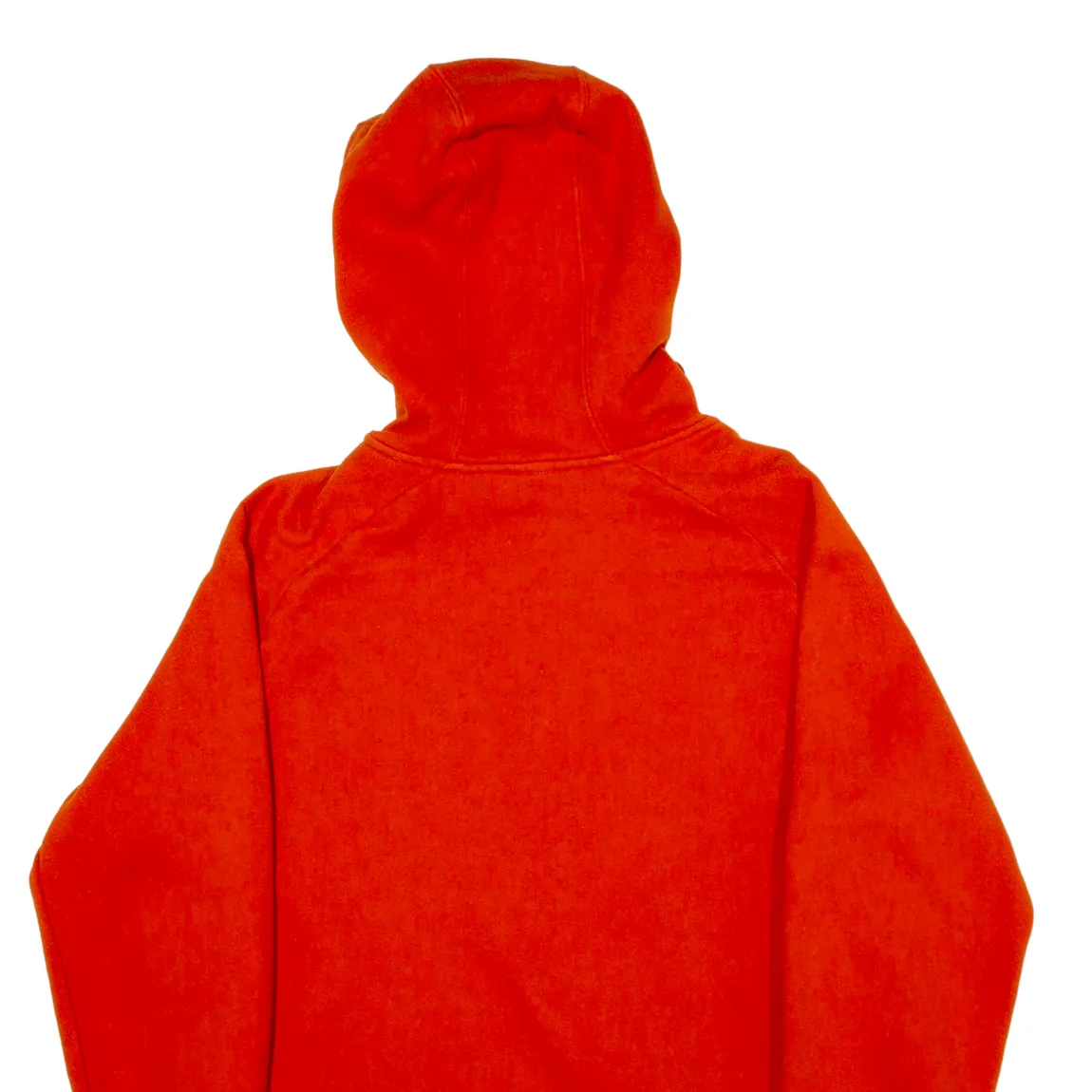 ADIDAS Womens Orange Hoodie UK 16