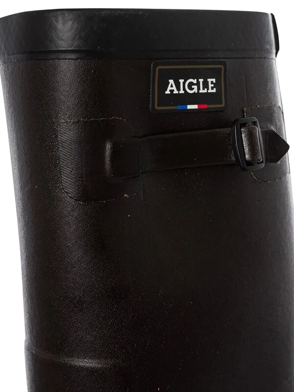 Aigle Benyl Wellington Boots - Brown