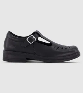 alpha zahli junior girls t-bar school shoes