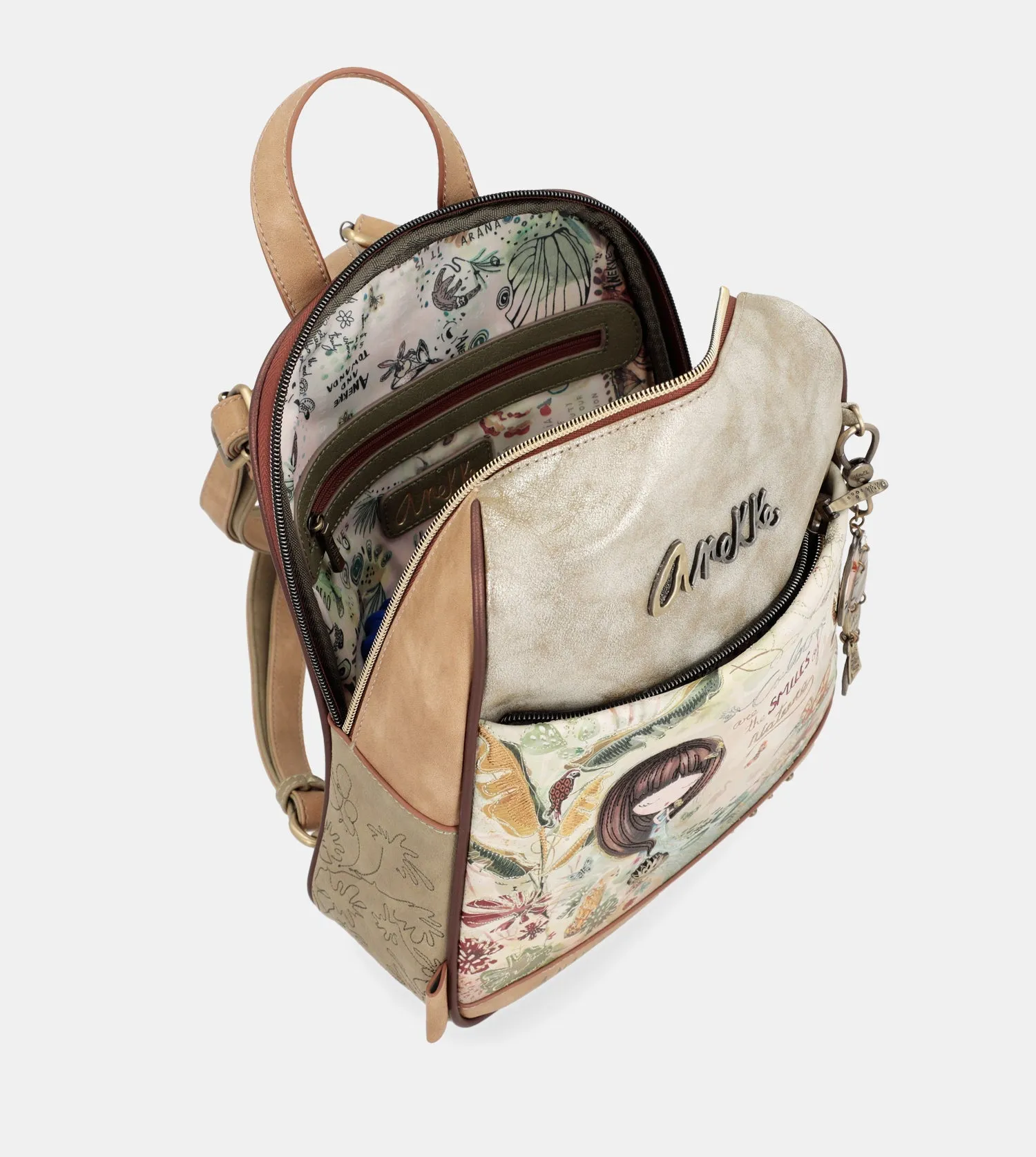 Amazonia printed backpack