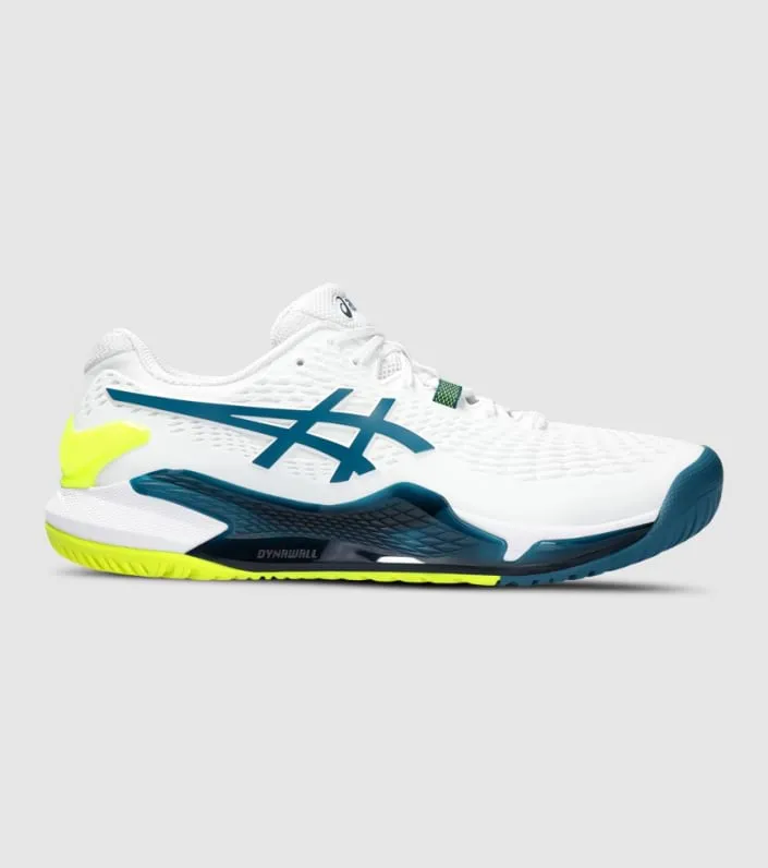 asics gel resolution 9 (hardcourt) mens tennis shoes