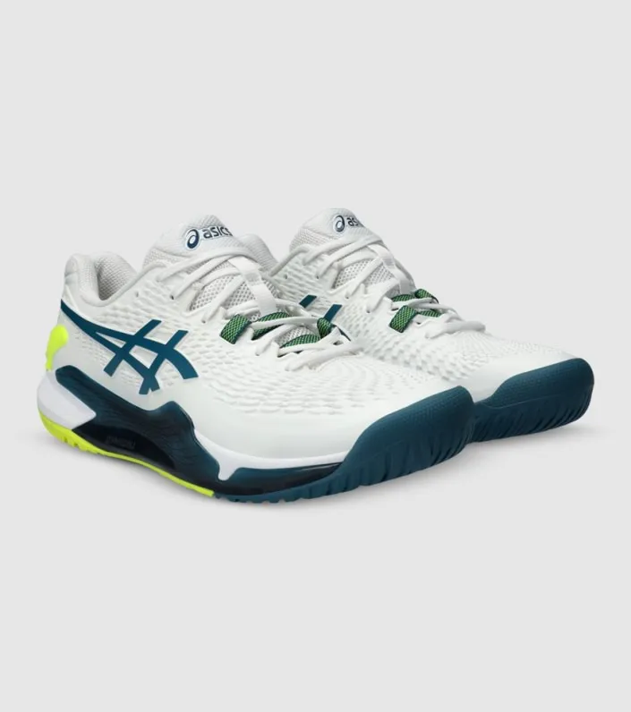 asics gel resolution 9 (hardcourt) mens tennis shoes