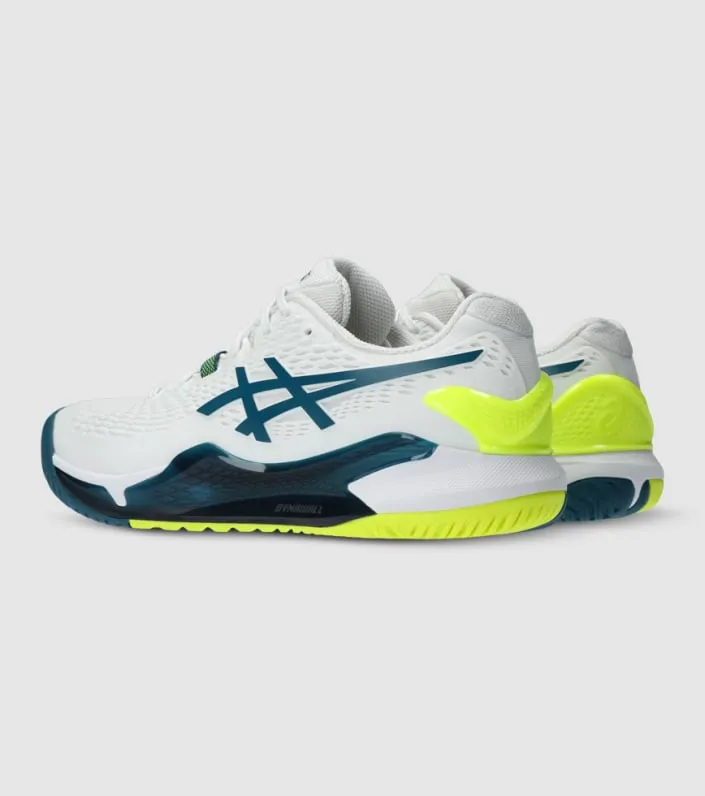 asics gel resolution 9 (hardcourt) mens tennis shoes