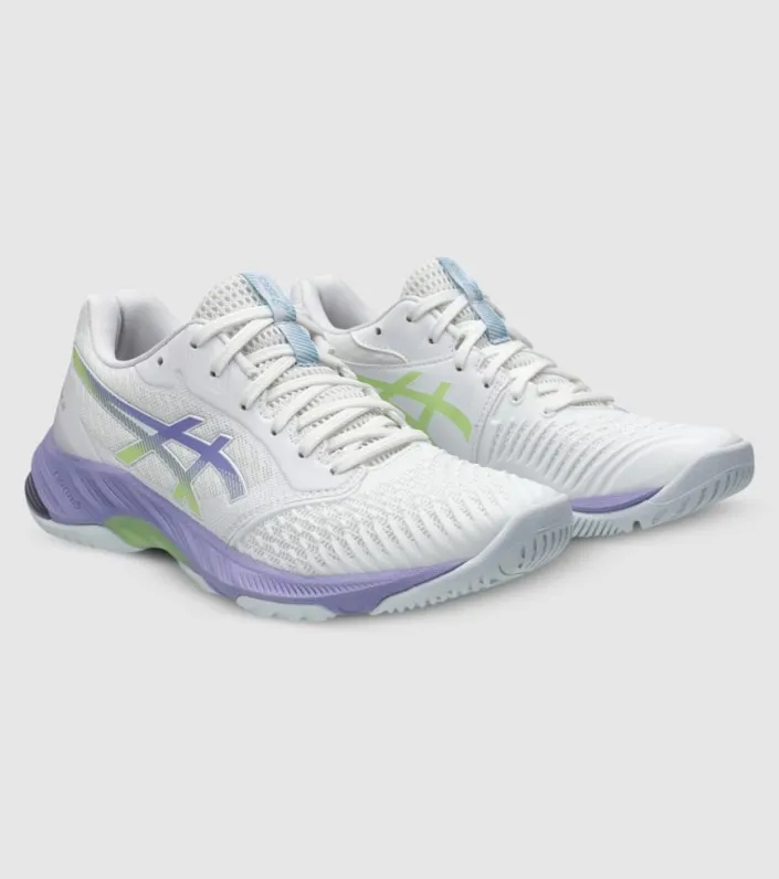 asics netburner ballistic ff 3 womens netball shoes