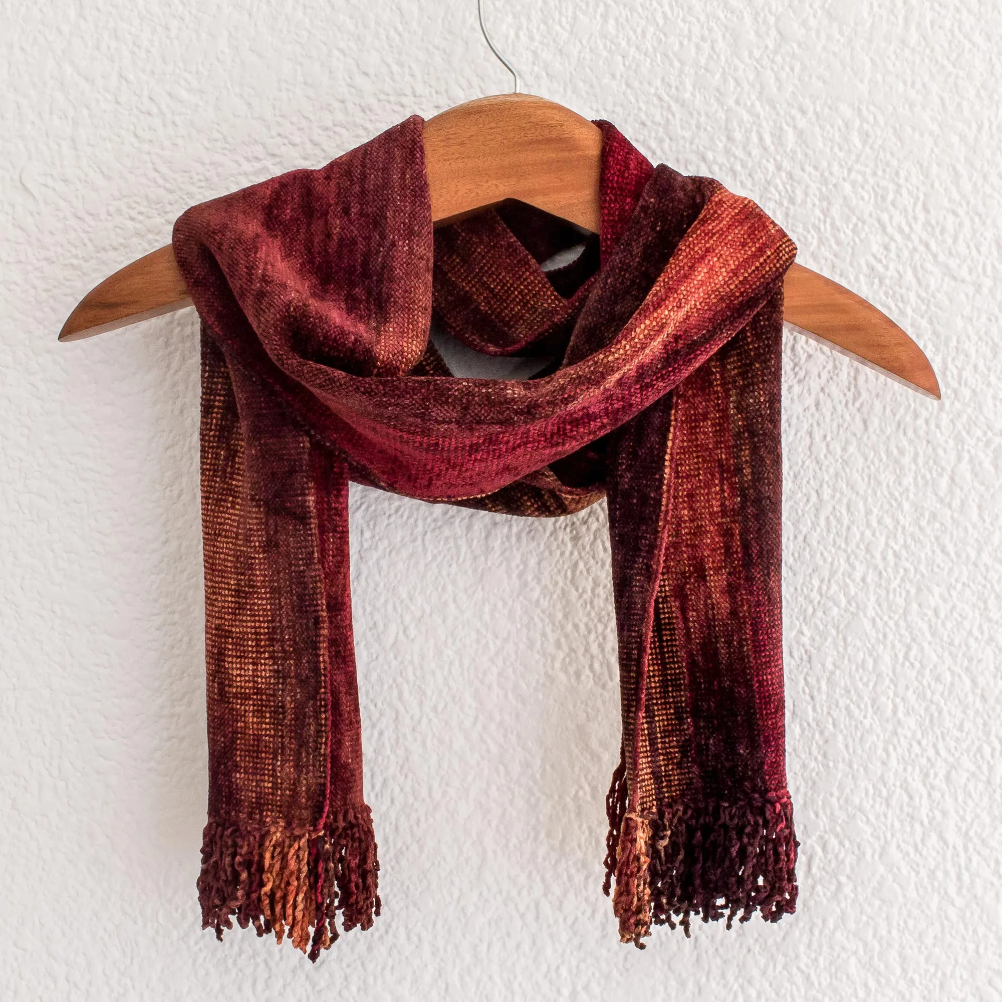 Autumn Dreamer Cotton Blend scarf