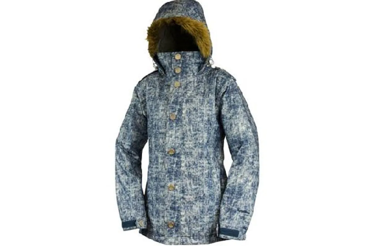 Betty Rides Acid Wash Ava Parka 2012 - Blue Denim