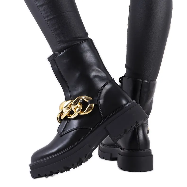 BM Black Burrafirth boots