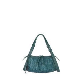 Boa Bauletto XS Intreccio Madreperla Teal