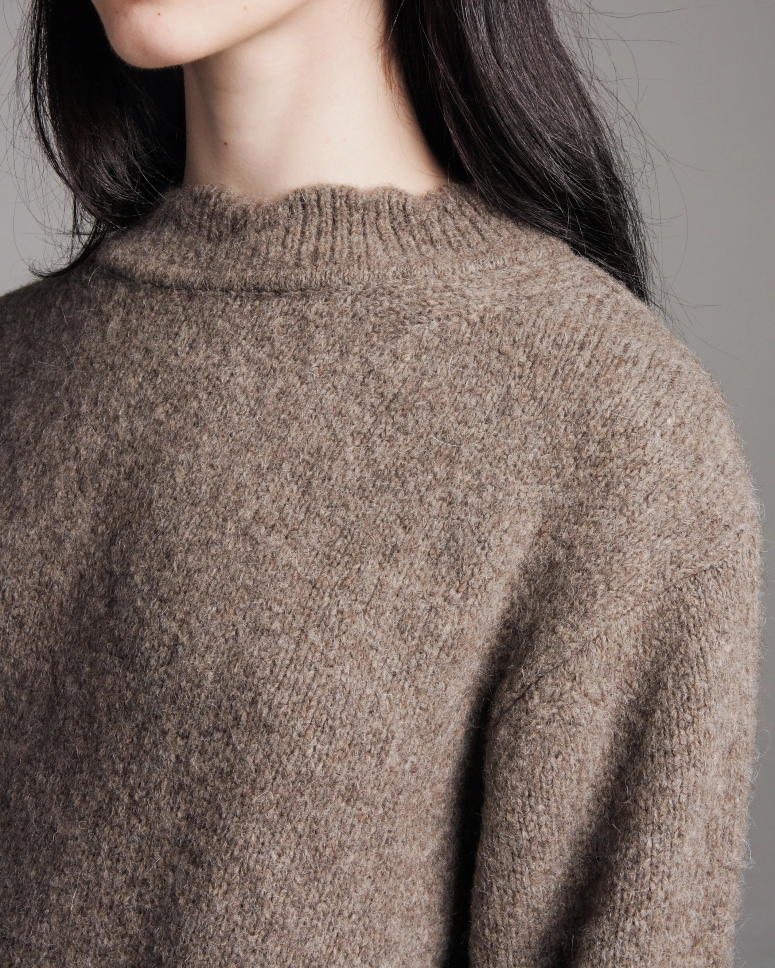 Brown Wool Sweater