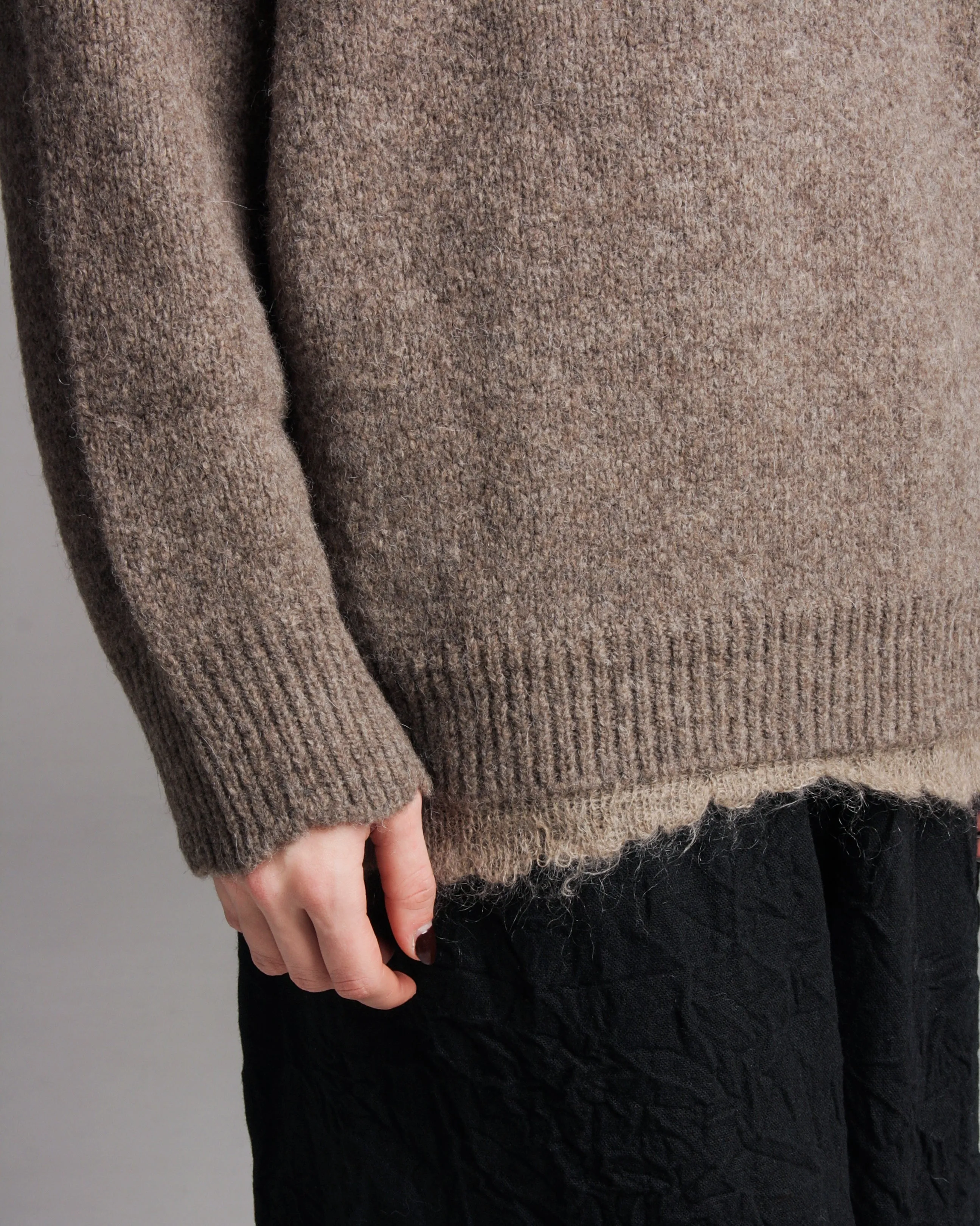 Brown Wool Sweater