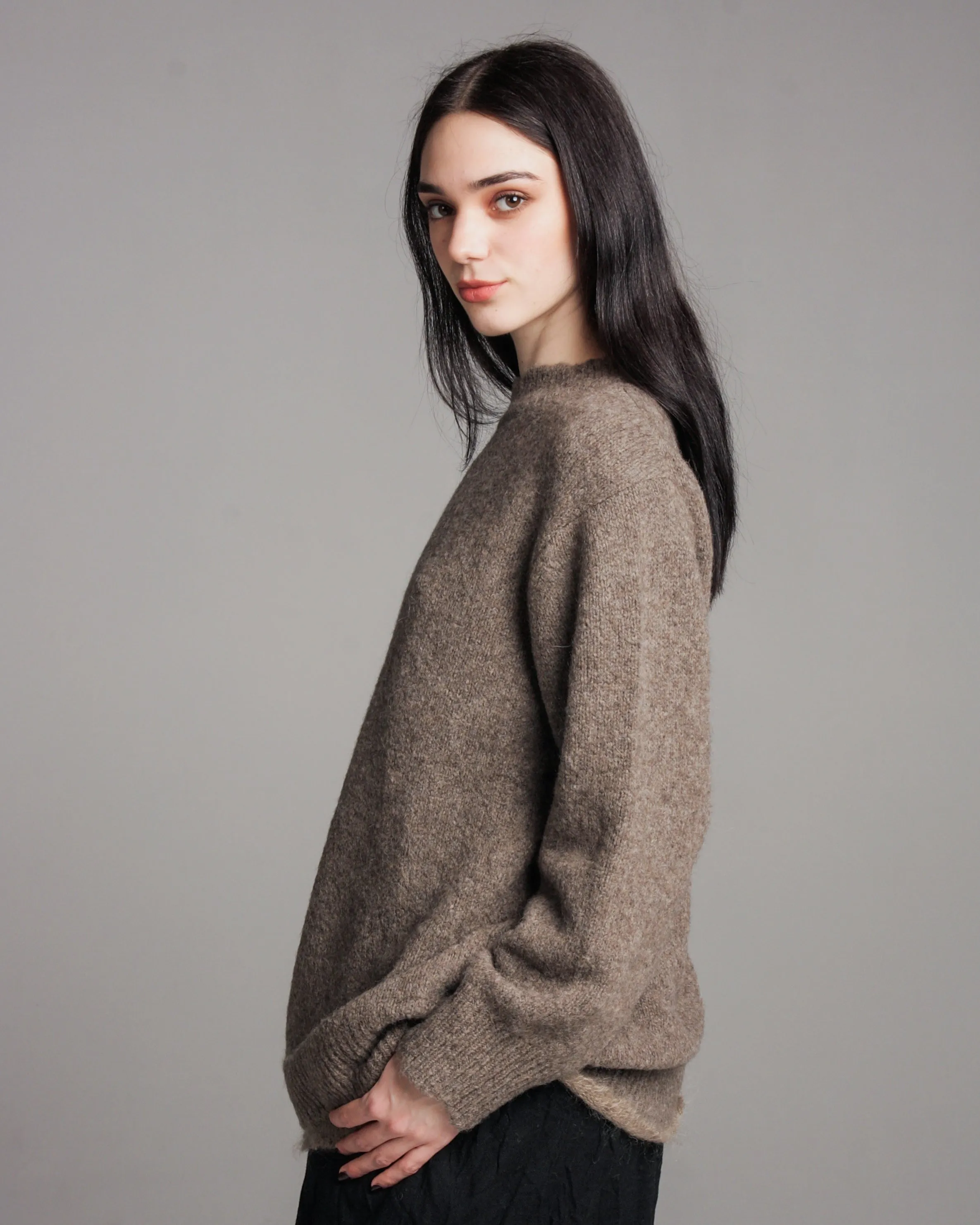 Brown Wool Sweater