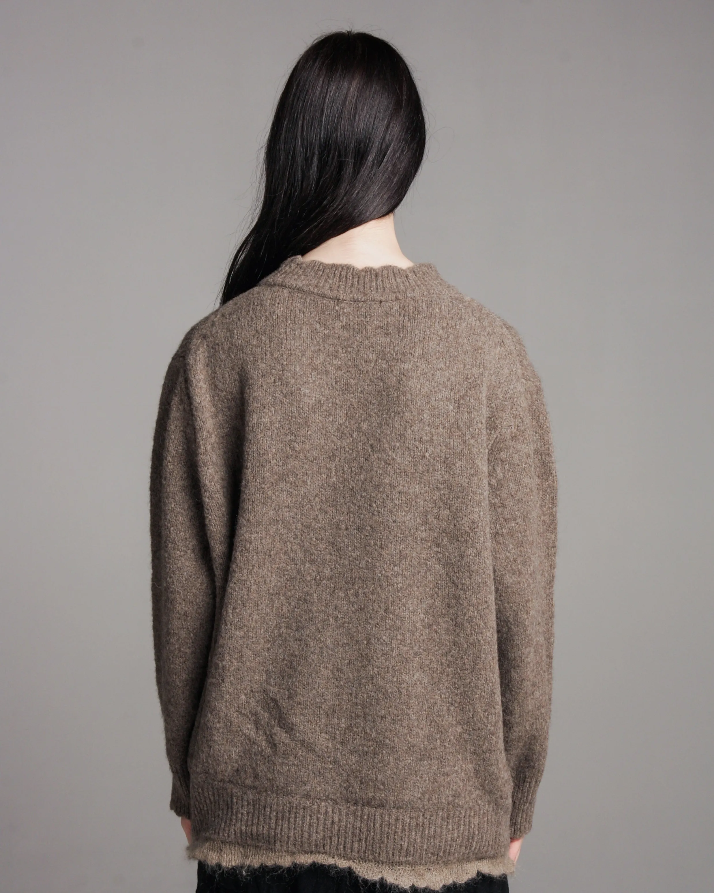 Brown Wool Sweater