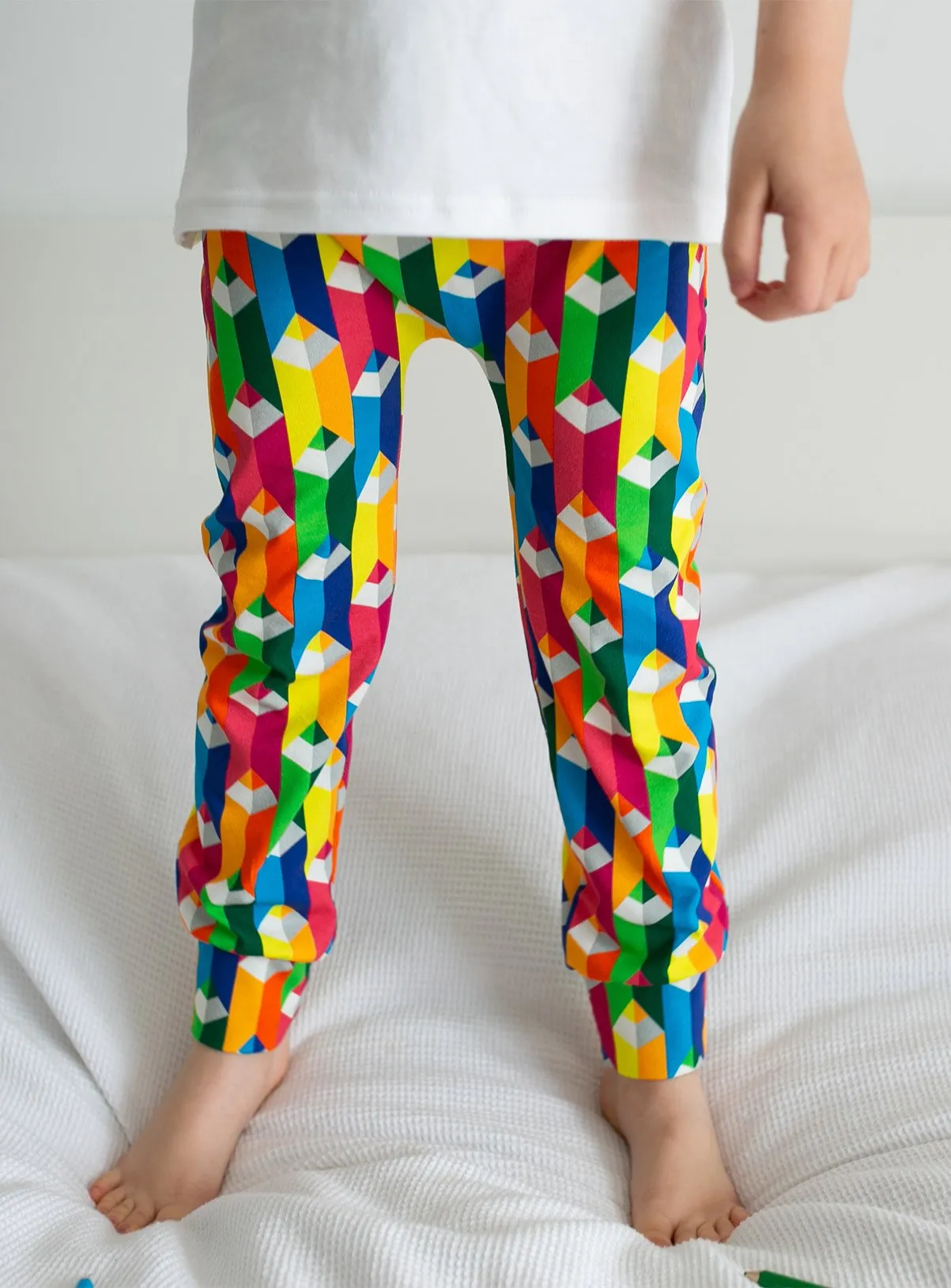 Buy FRED & NOAH Colouring Pencil Leggings 0-6 Month | Trousers and leggings | Tu