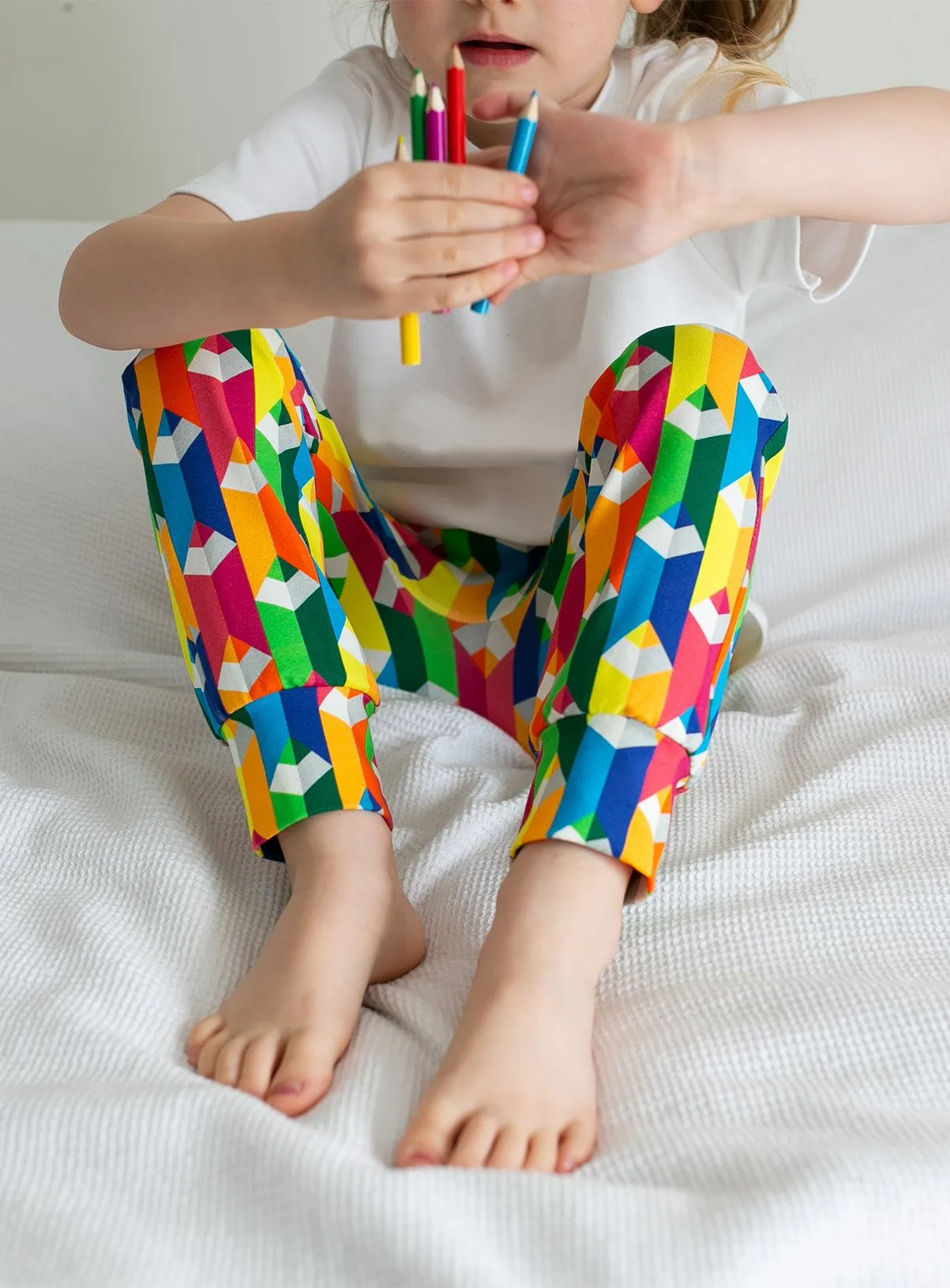 Buy FRED & NOAH Colouring Pencil Leggings 0-6 Month | Trousers and leggings | Tu