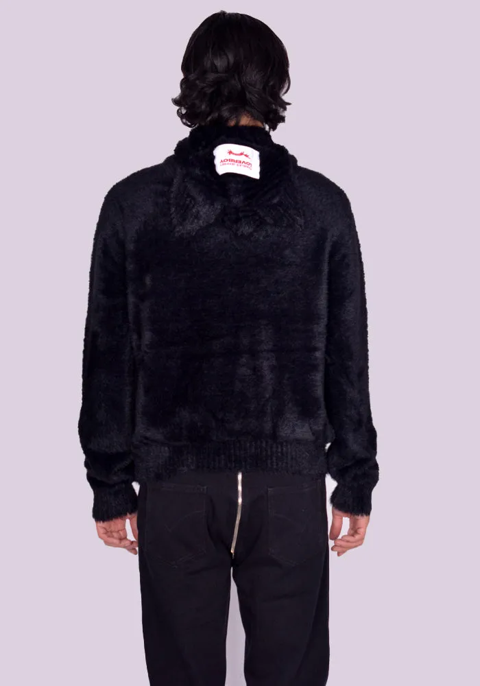 CHARLES JEFFREY LOVERBOY UNISEX 041090801 FLUFFY EARS BALACLAVA SWEATER (New season FW24)