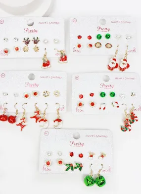 Christmas Themed Earring Sets