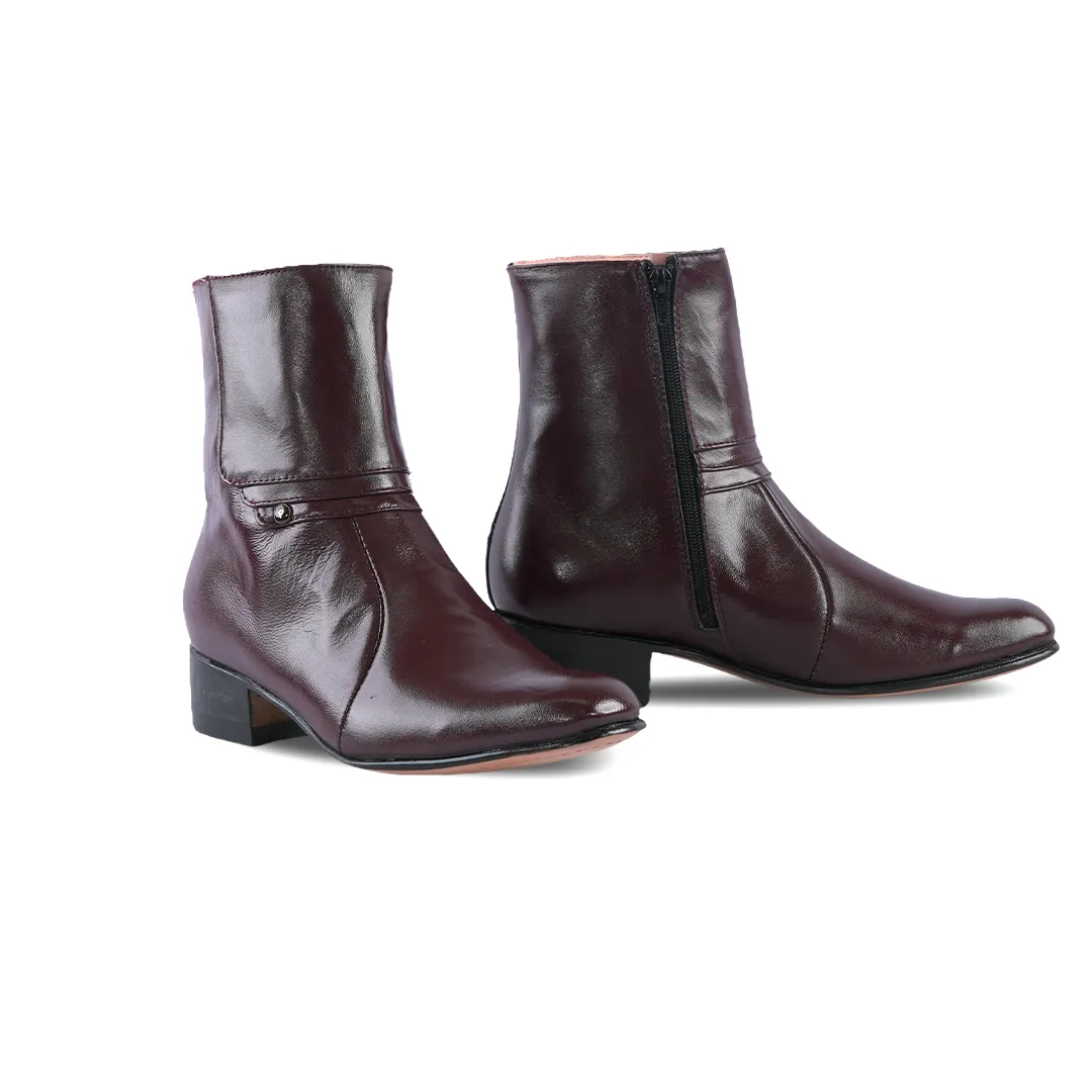 Classic Chelsea Boot Cabra Vino E300