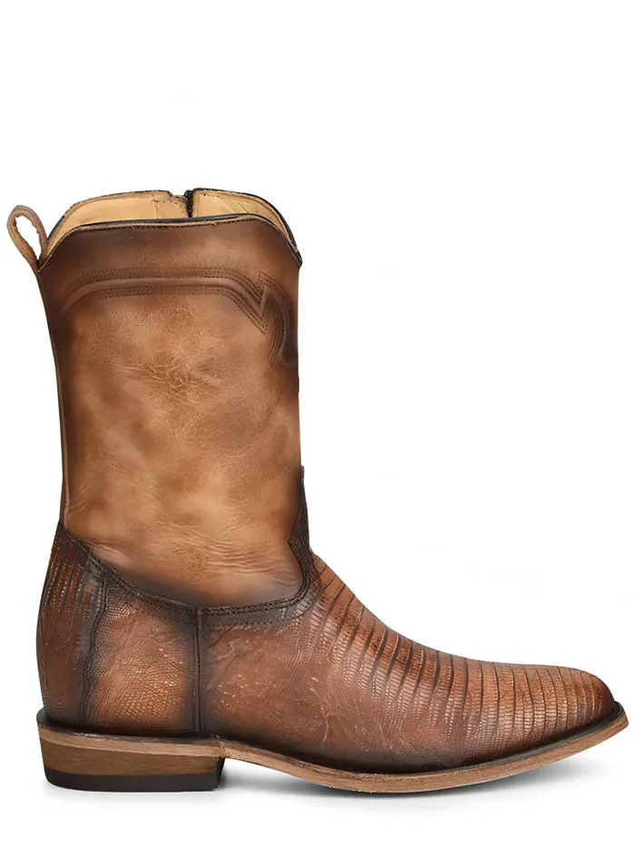 Corral C3888 Mens Natural Lizard Boots Sand