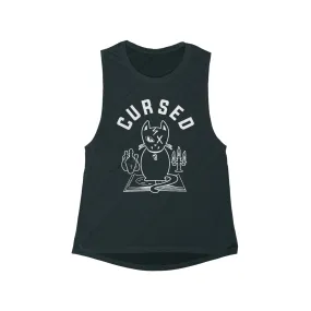 Cursed Flowy Muscle Tank - Women's