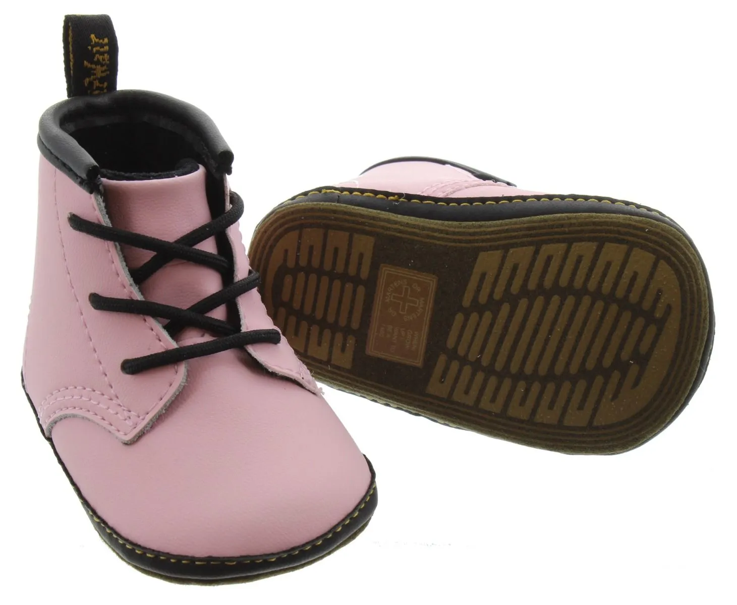 DR MARTENS 1460 Crib Boots In Pink