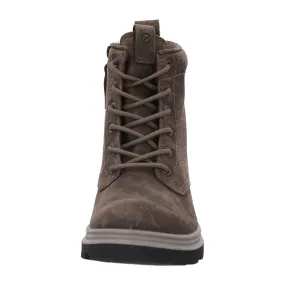 ECCO Women's Grainer Winter Boots - Stylish Tarmac Green, Durable Outdoor Footwear, Brown - 214723