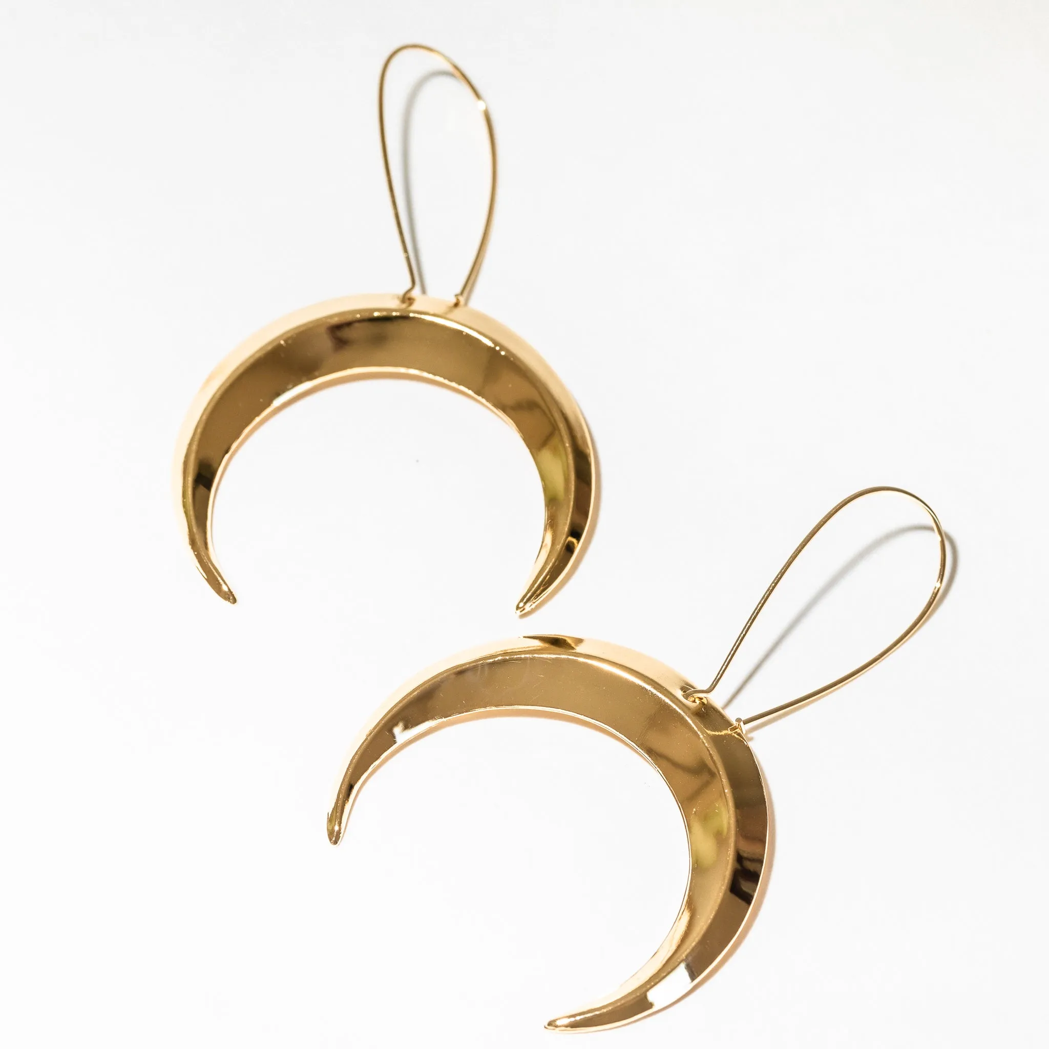 Eclipse Earrings 14k Gold Plated