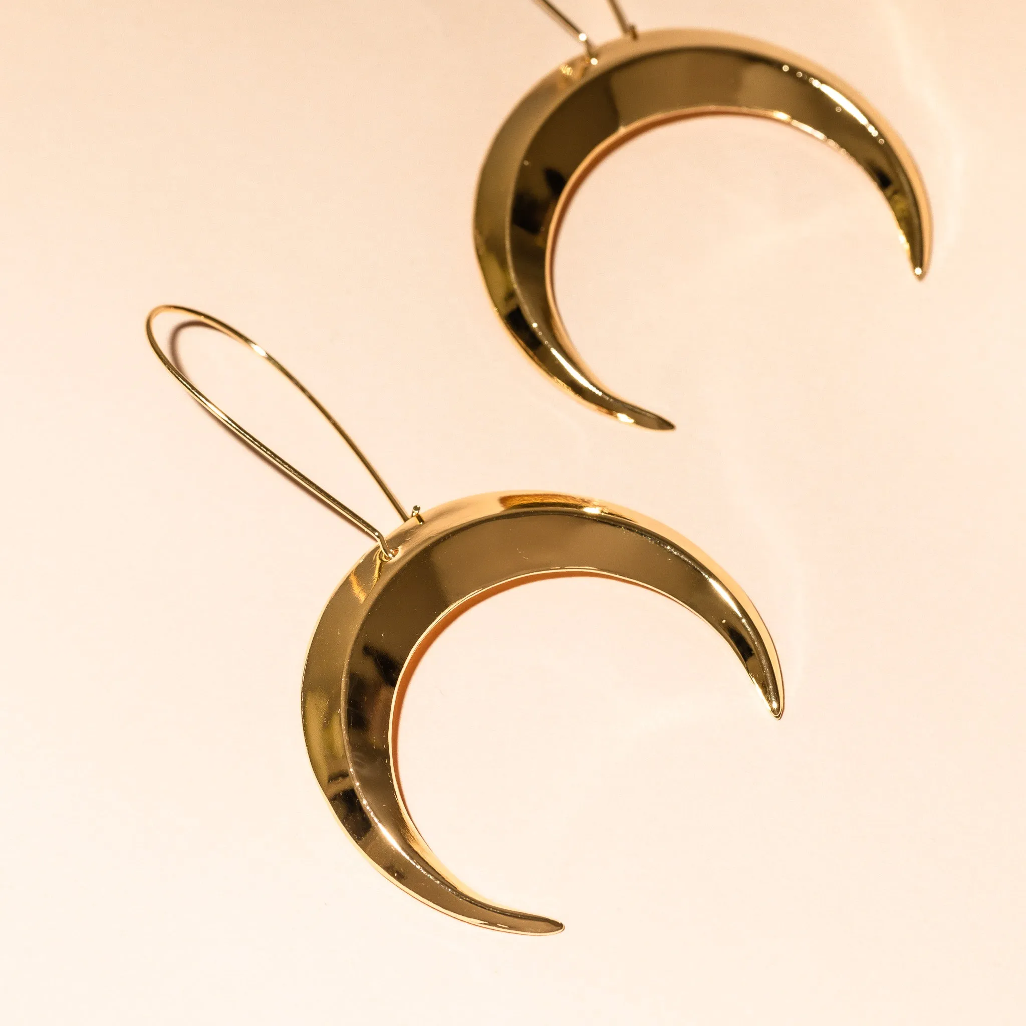 Eclipse Earrings 14k Gold Plated