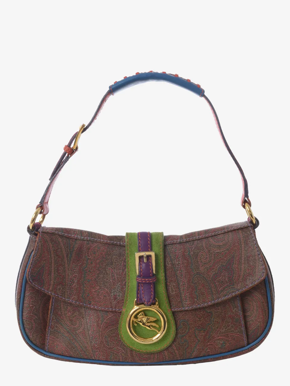 Etro Multicolor Patterned Shoulder Bag