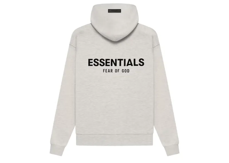 Fear of God Essentials Hoodie (SS22) Light Oatmeal