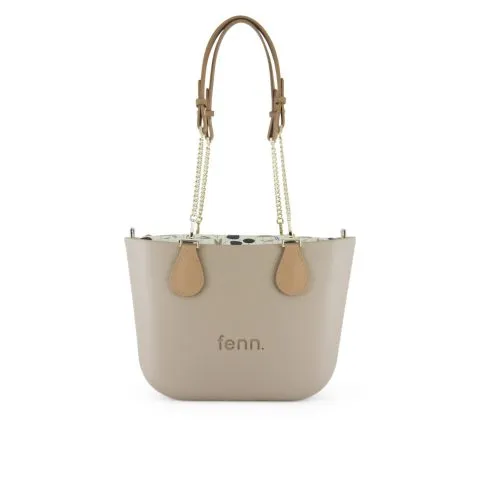 Fenn 9159 Stone Lt Tan Handle P46 Inner Gold Zip