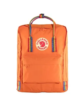 Fjallraven Kanken Classic Backpack Burnt Orange Rainbow Pattern