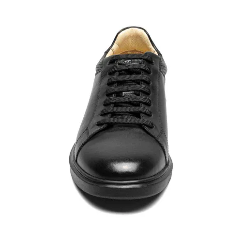 Florsheim Social Lace Toe Sneaker in Black