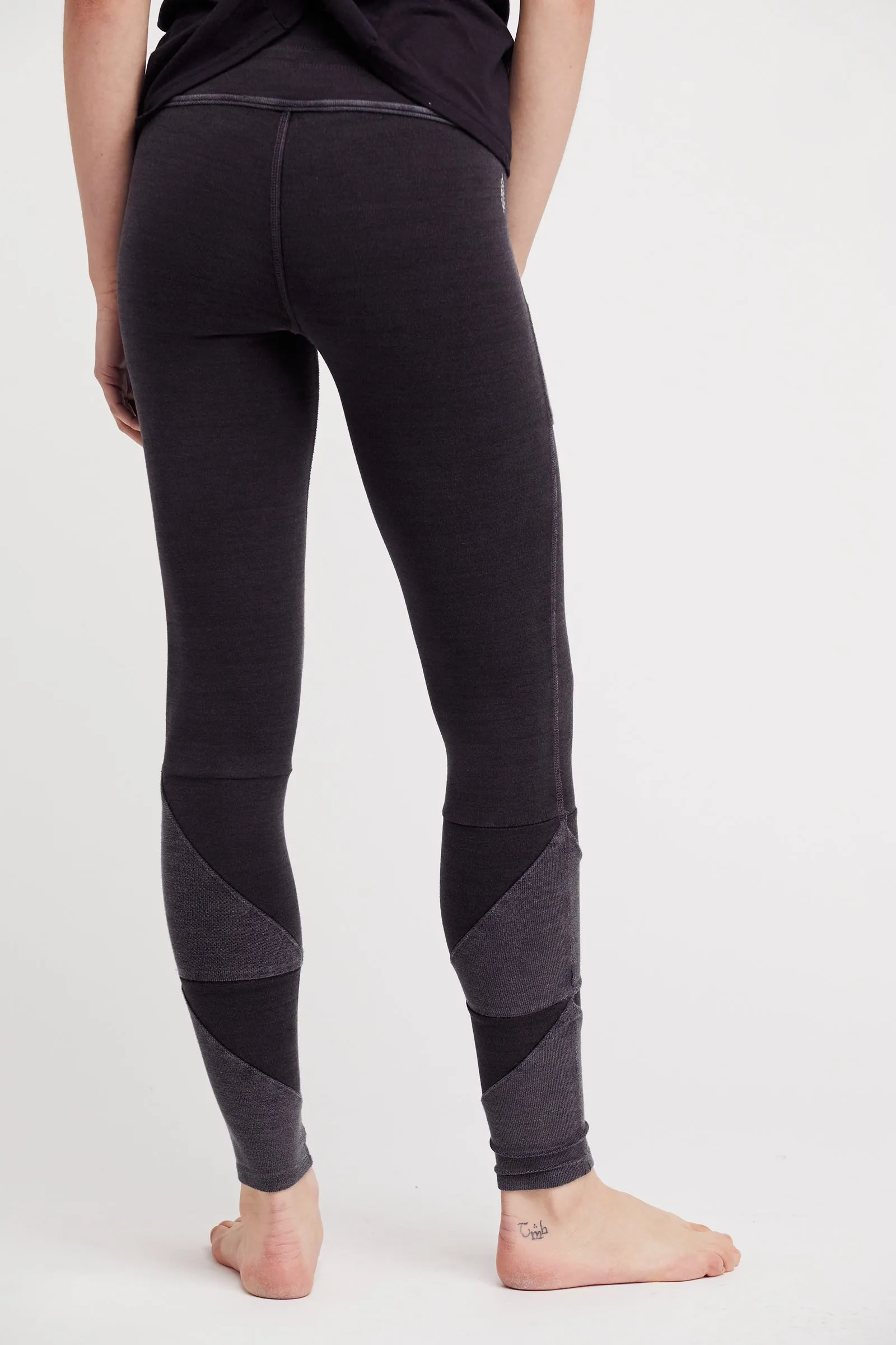 Free People Kyoto Legging - Washed Black