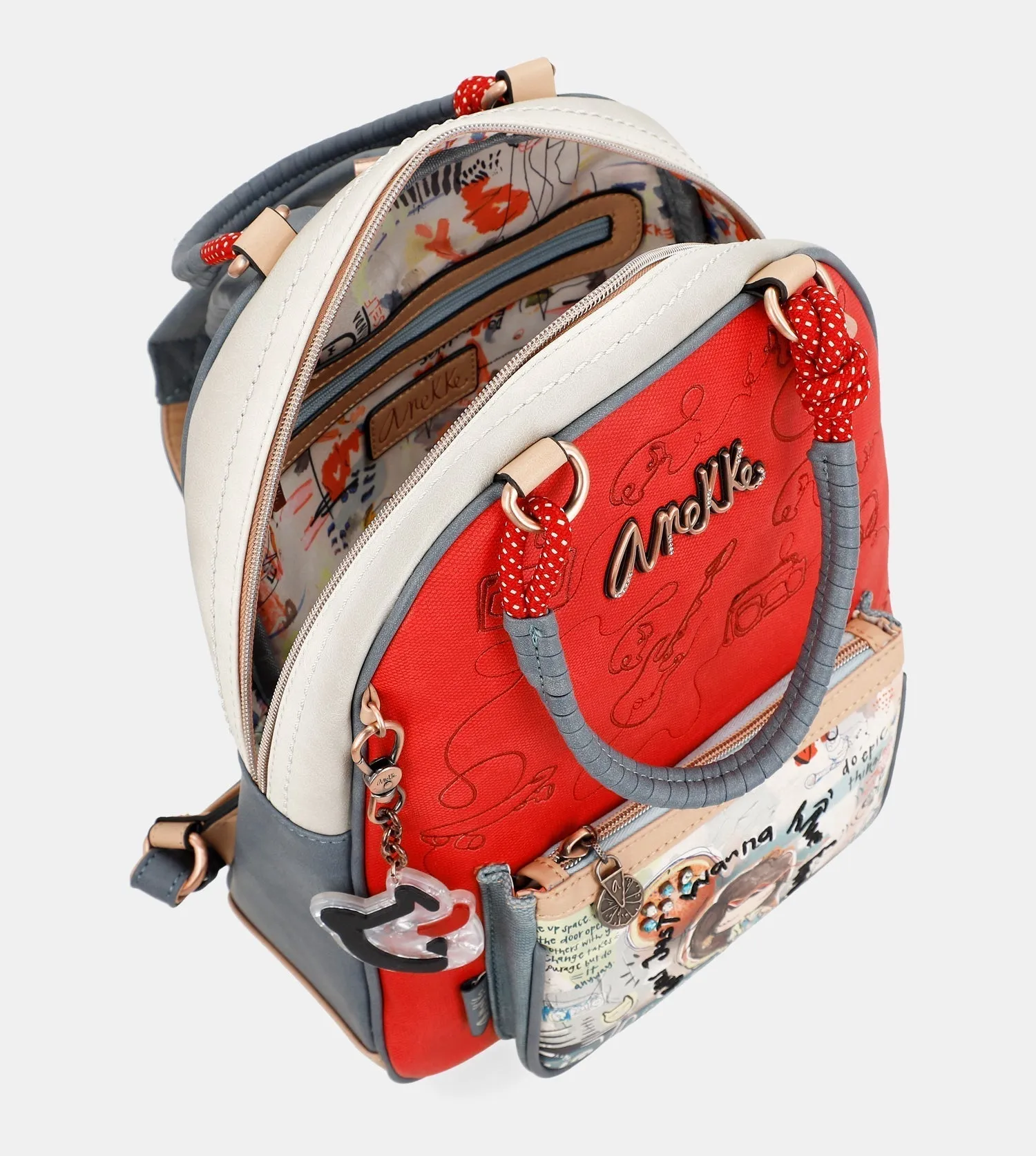 Fun & Music Printed Fun & Music backpack Fun & Music