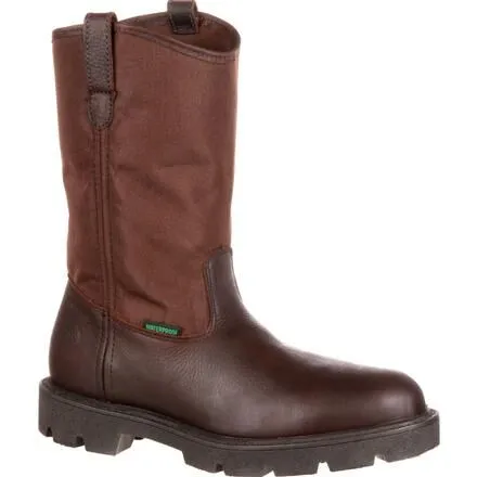 Georgia Boot Homeland Waterproof Wellington Work Boot