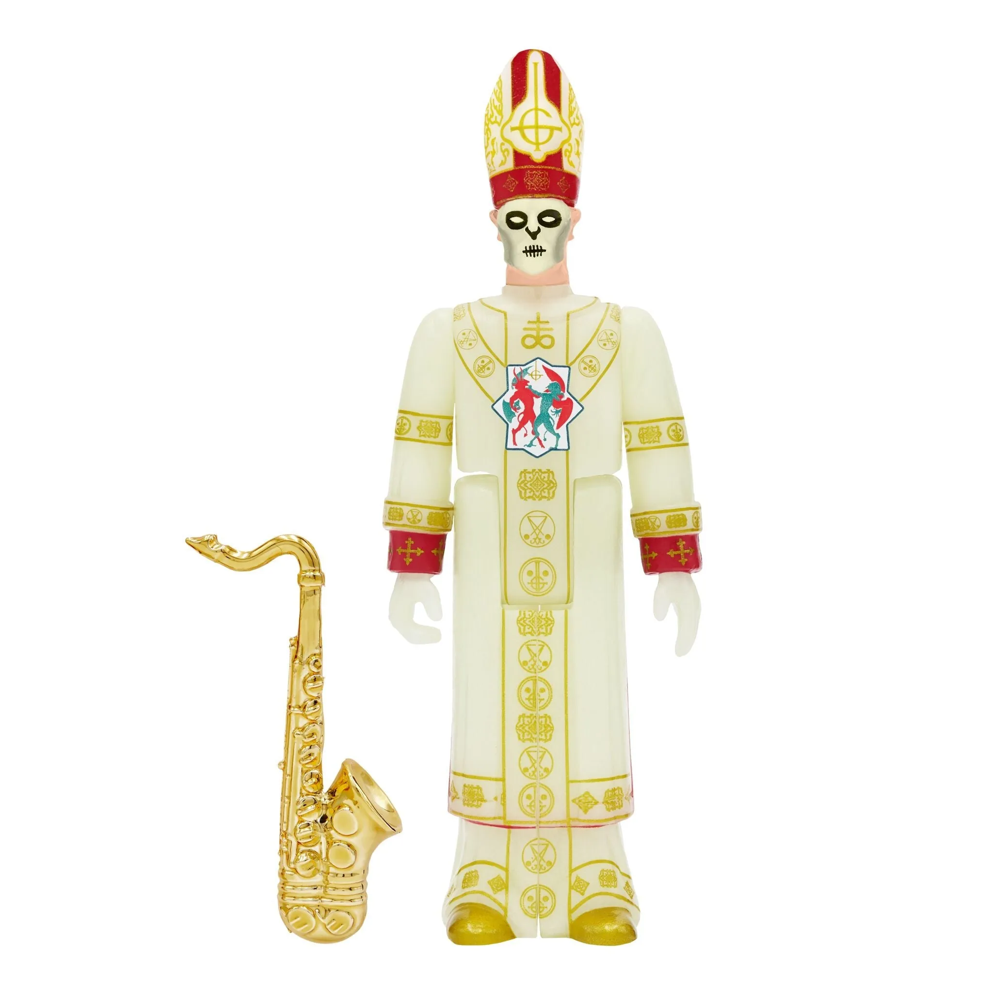 GHOST REACTION FIGURE - PAPA EMERITUS NIHIL (GLOW)