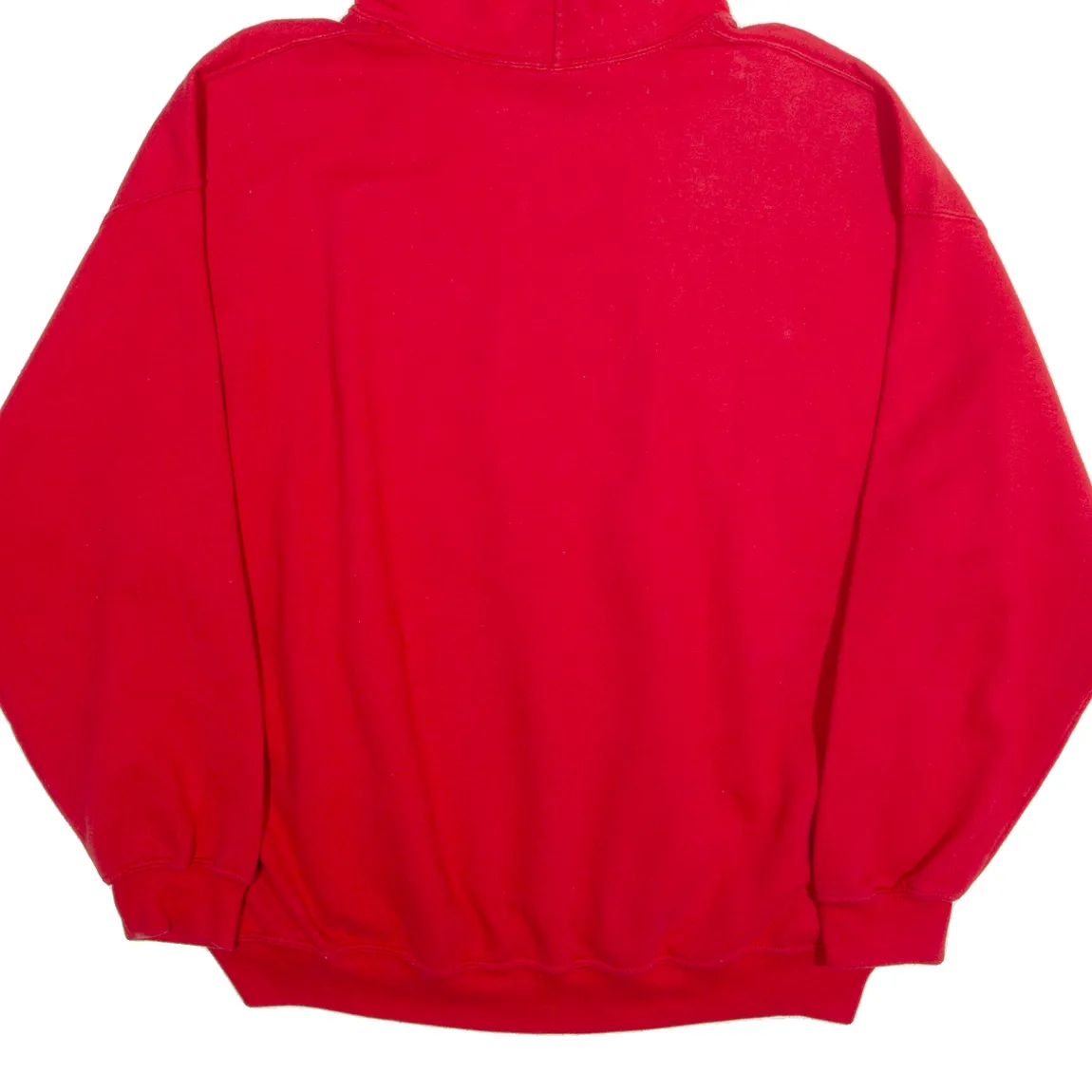 GILDAN Mens Red Hoodie 2XL