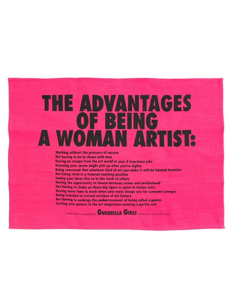 Guerrilla Girls: Tea Towel