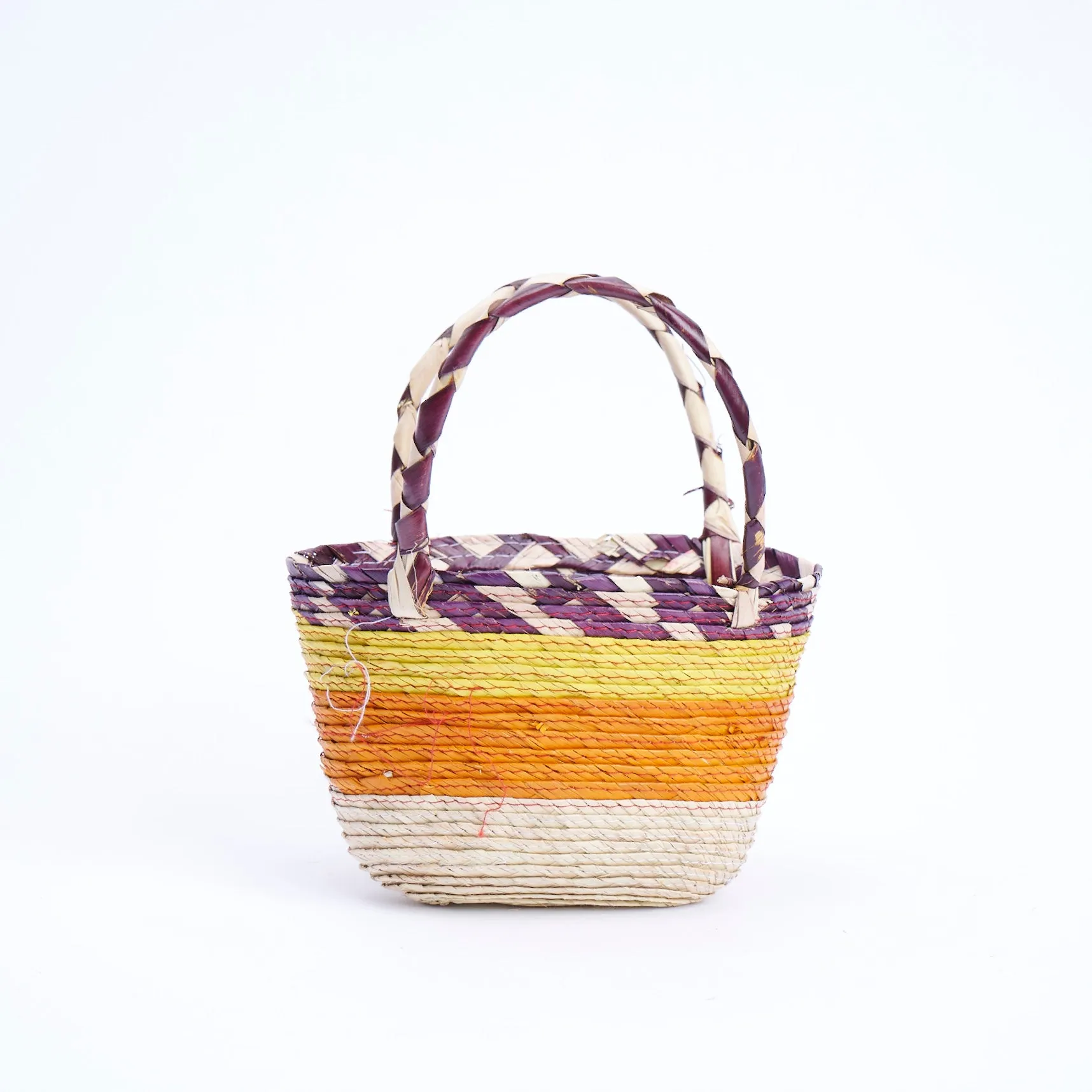 Handmade Straw Woven Handbag