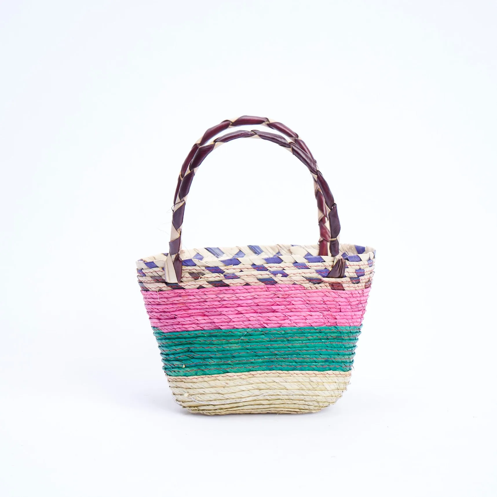 Handmade Straw Woven Handbag