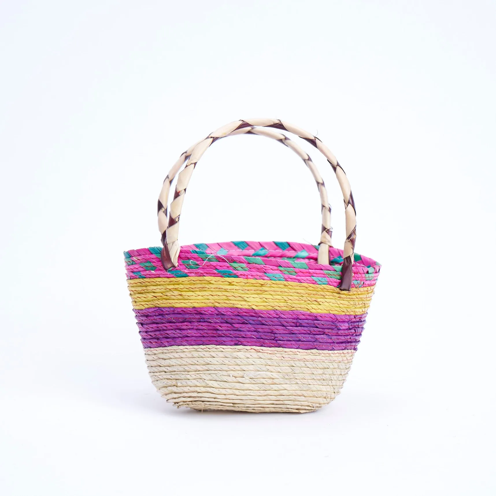 Handmade Straw Woven Handbag