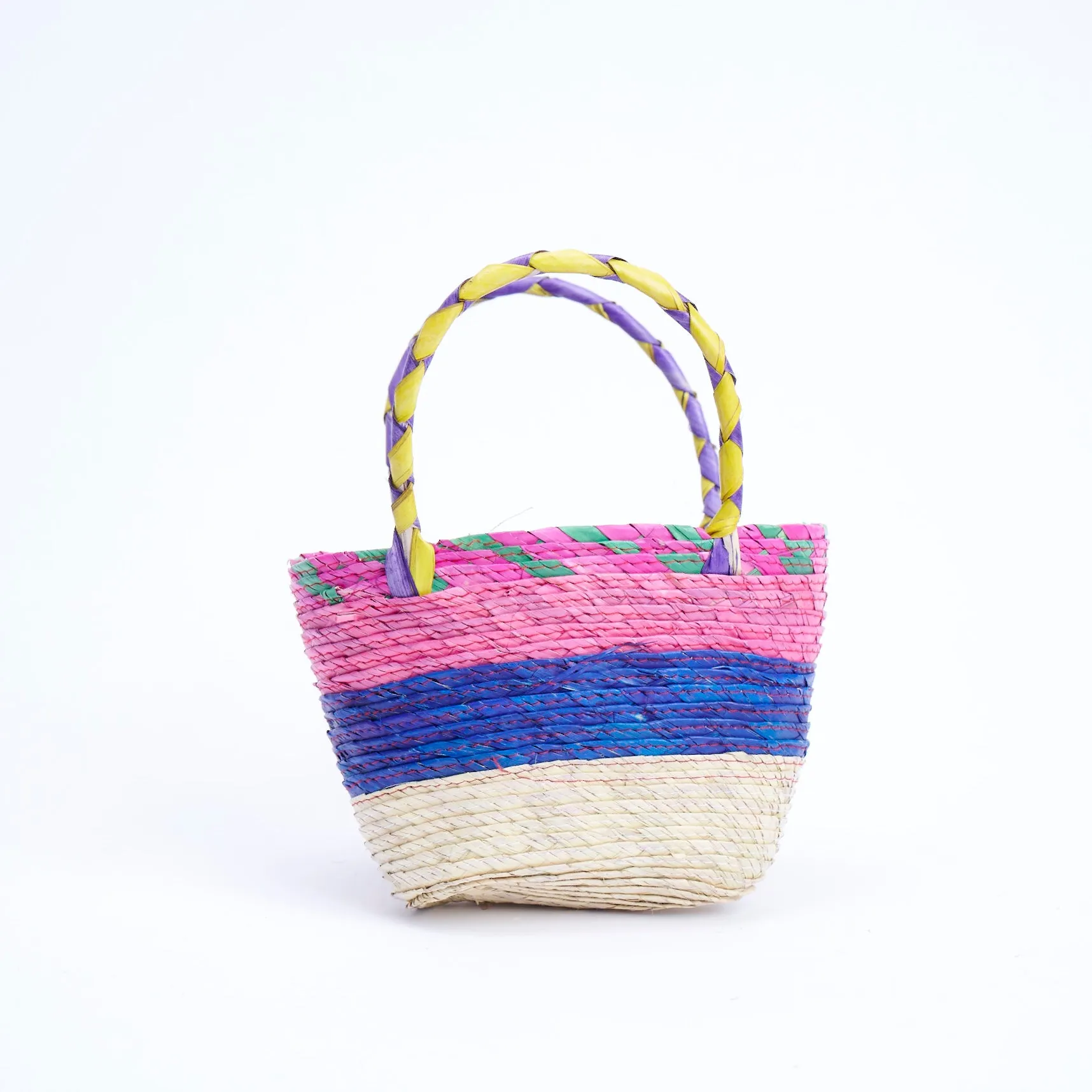 Handmade Straw Woven Handbag